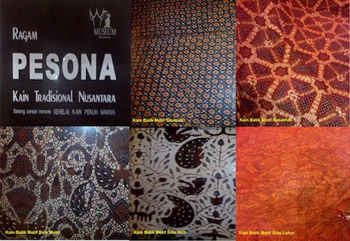 Pameran Koleksi Kain Batik Museum Sonobudoyo di Ragam Pesona Kain Tradisional Nusantara 2015